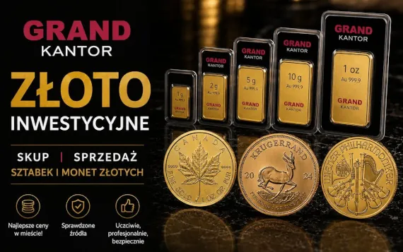 reklama złota inwestycyjnego